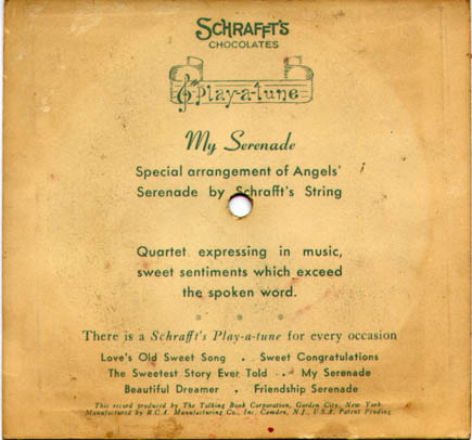 Schrafft's Play-a-tune (back)